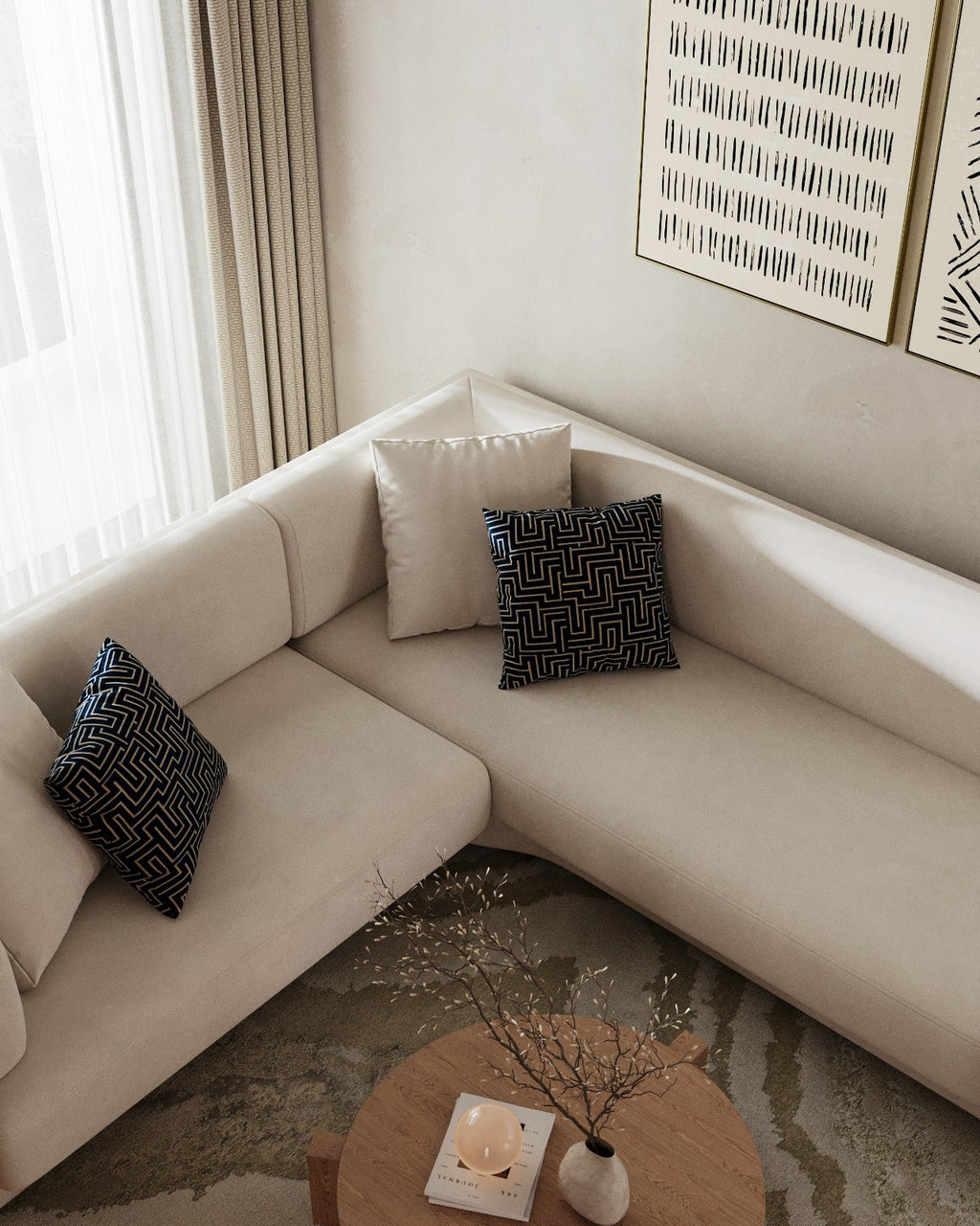 Horizon - L - Shape Sofa - 
