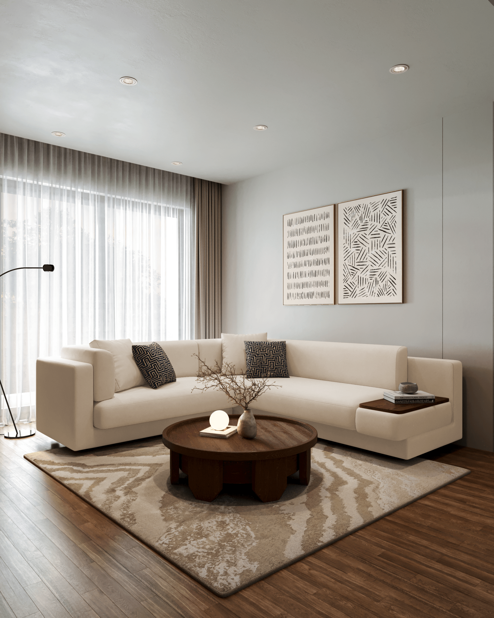 Horizon - L - Shape Sofa - 