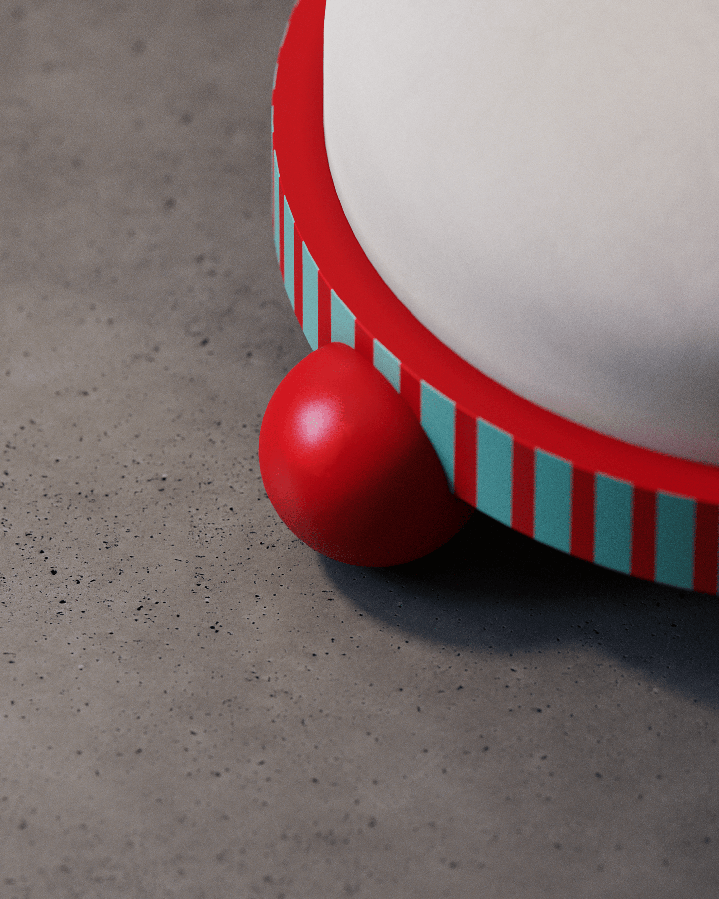 Macaroon Ottoman - ottoman - 