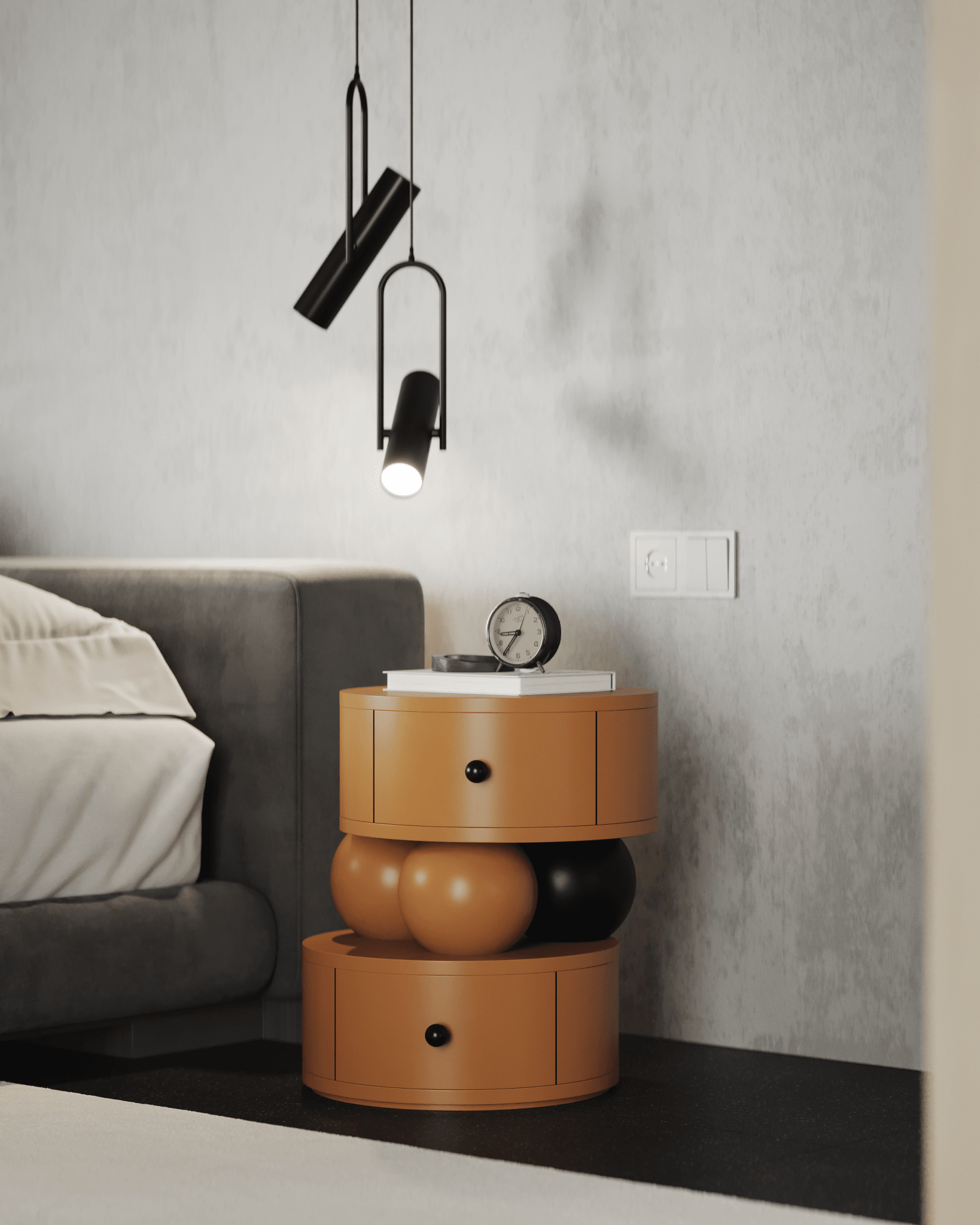 Orabit Nightstand - Nightstand - 