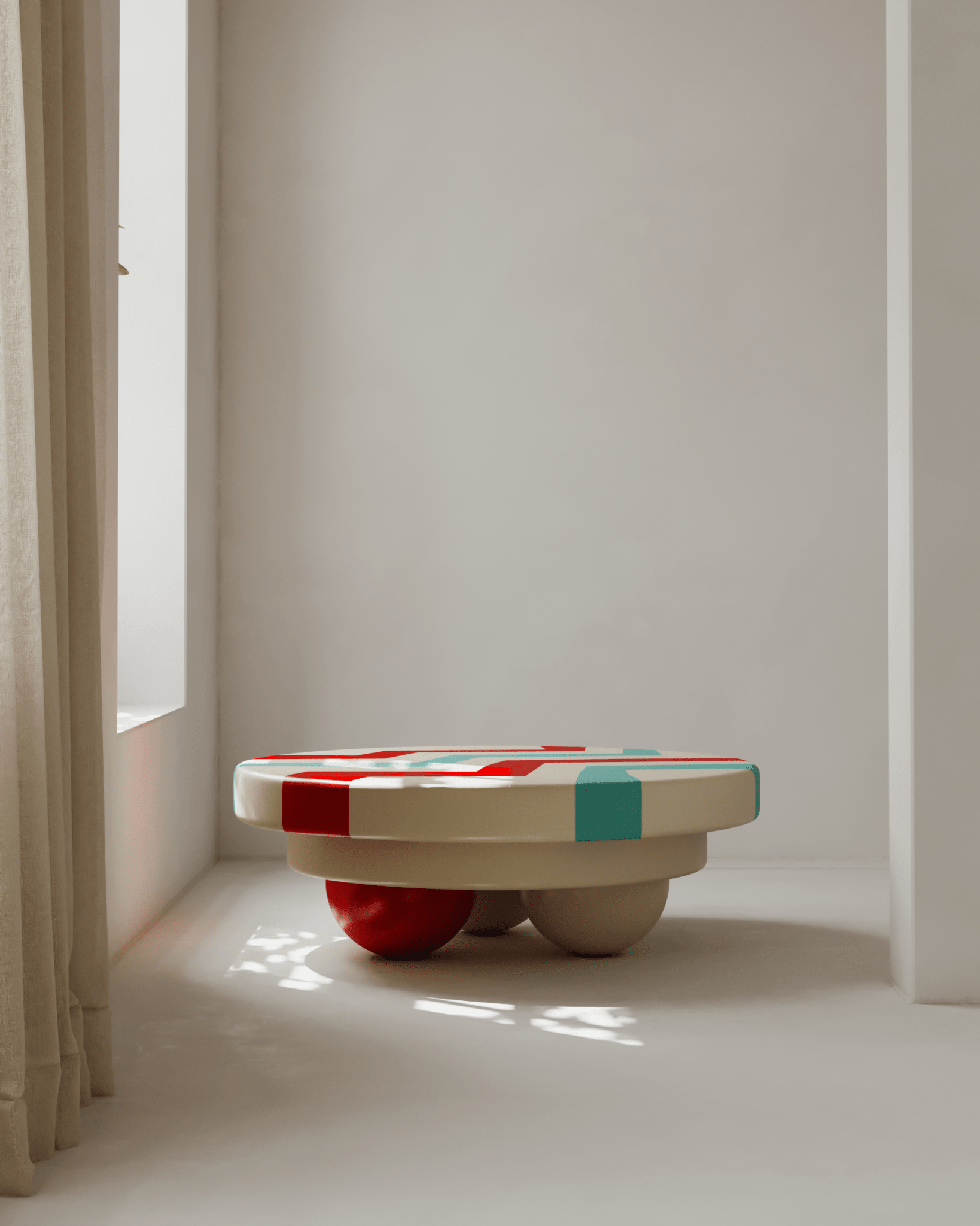 Saucer Center Table - coffee table - 