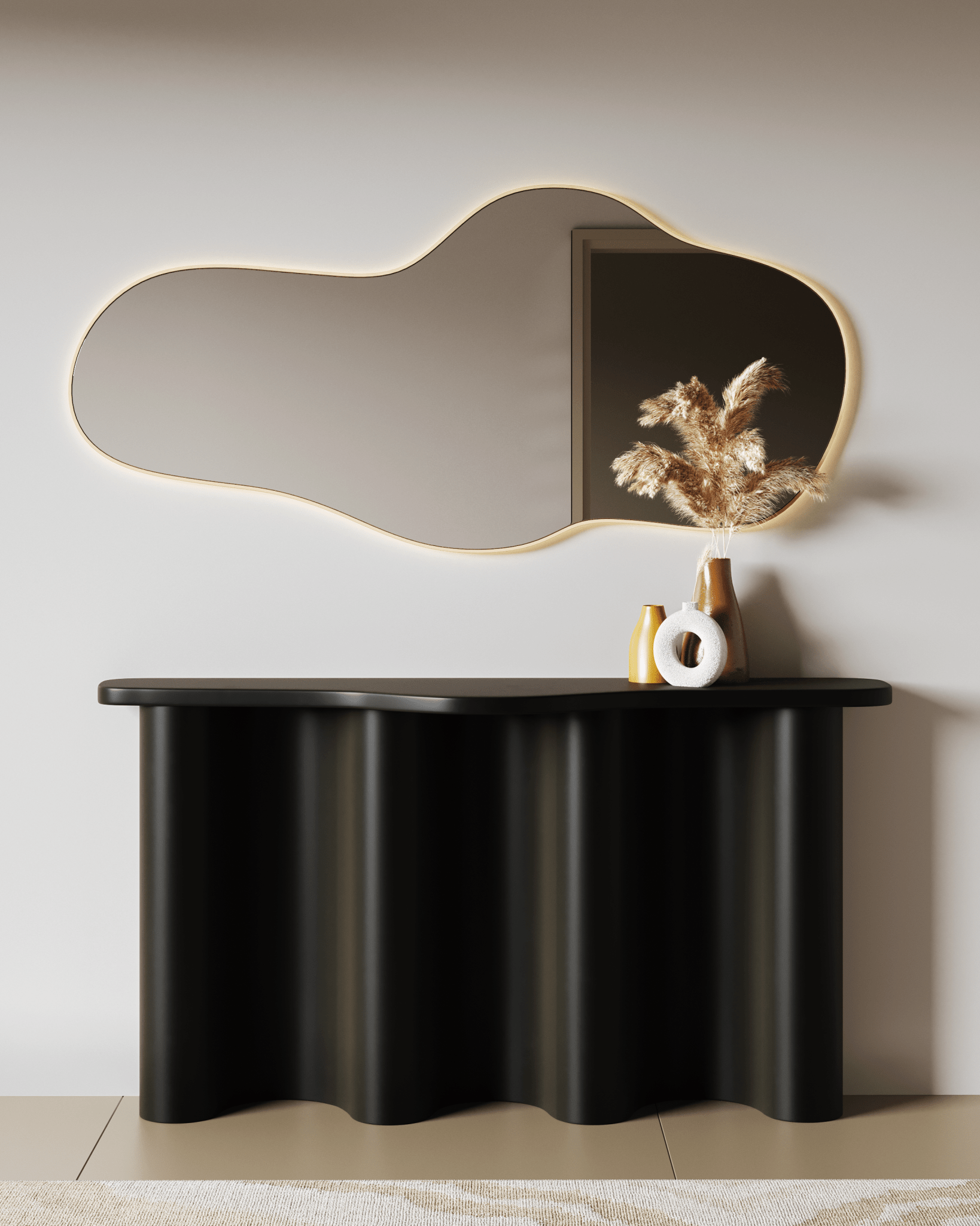 Shore Curved Console -Console-
