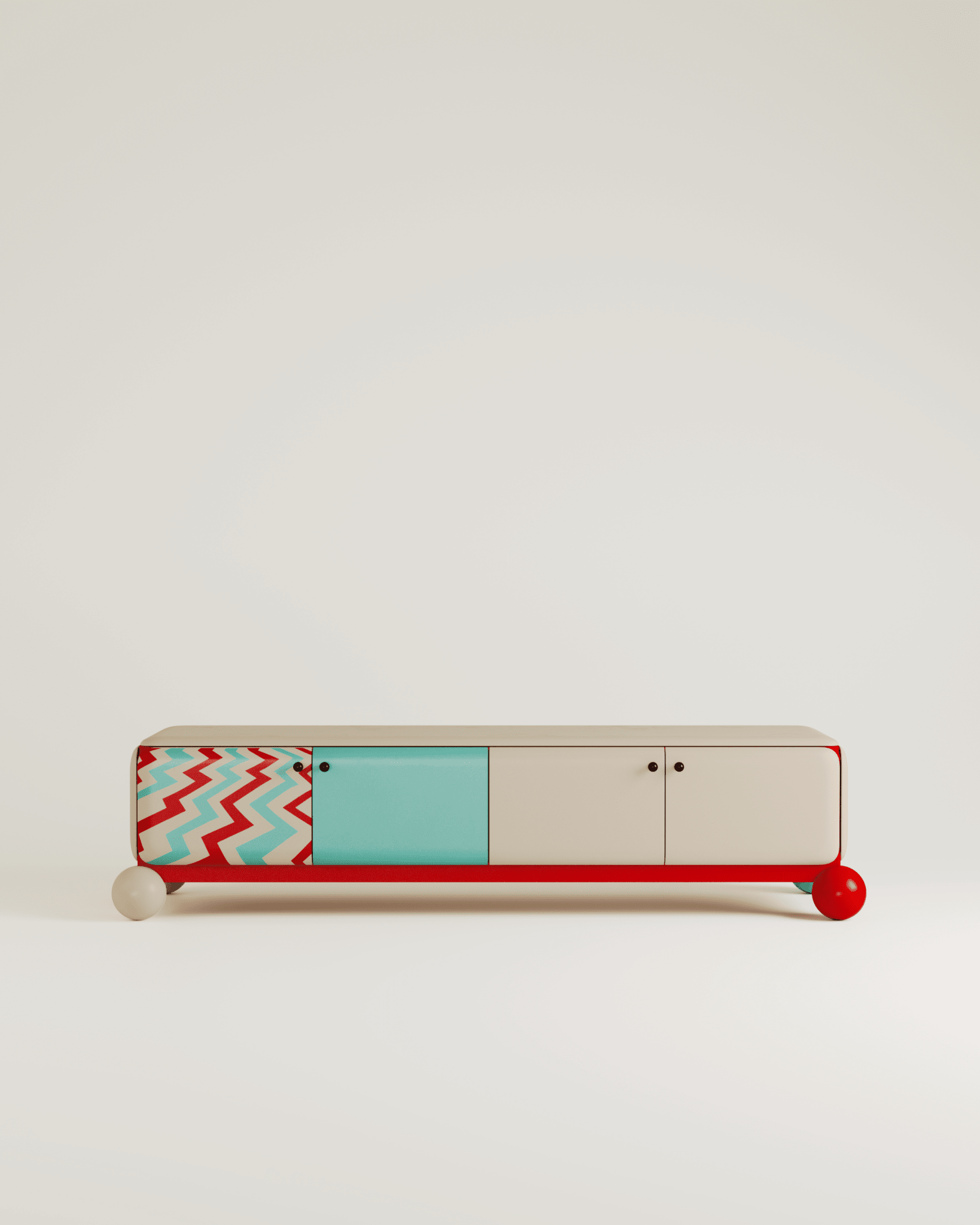 Tufted Road TV Unit - TV UNIT - 