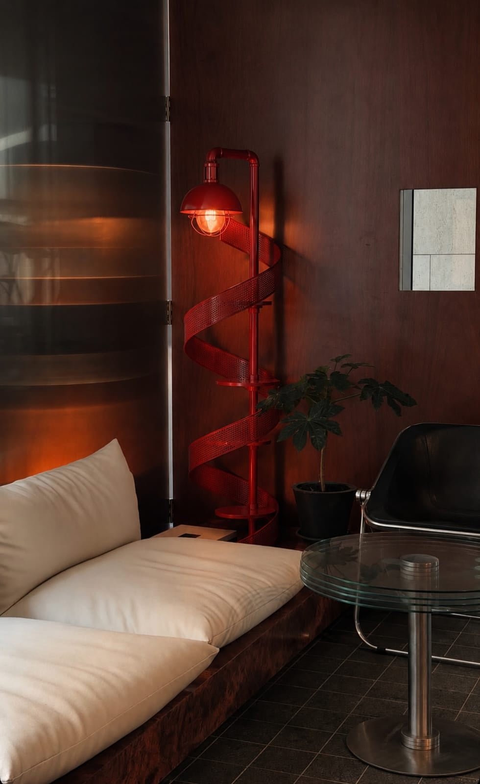 Twist -floor lamp-